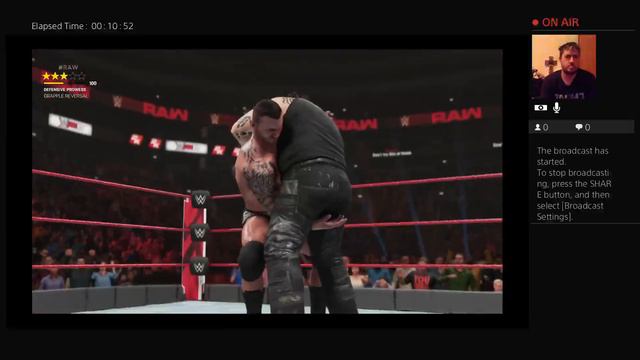 WWA Raw Heavy weight Championship match Bray Wyatt Vs Randy Orton