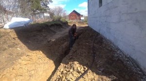 Подключение электричества к частному дому (ввод кабеля от столба под землёй)