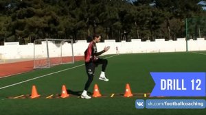 Football coaching video - soccer drill - ladder coordination (Brazil) 12