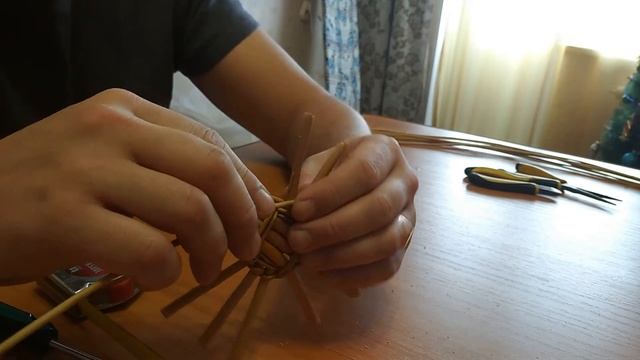 Плетение круглого донышка из ивы. От и до. Сделай сам