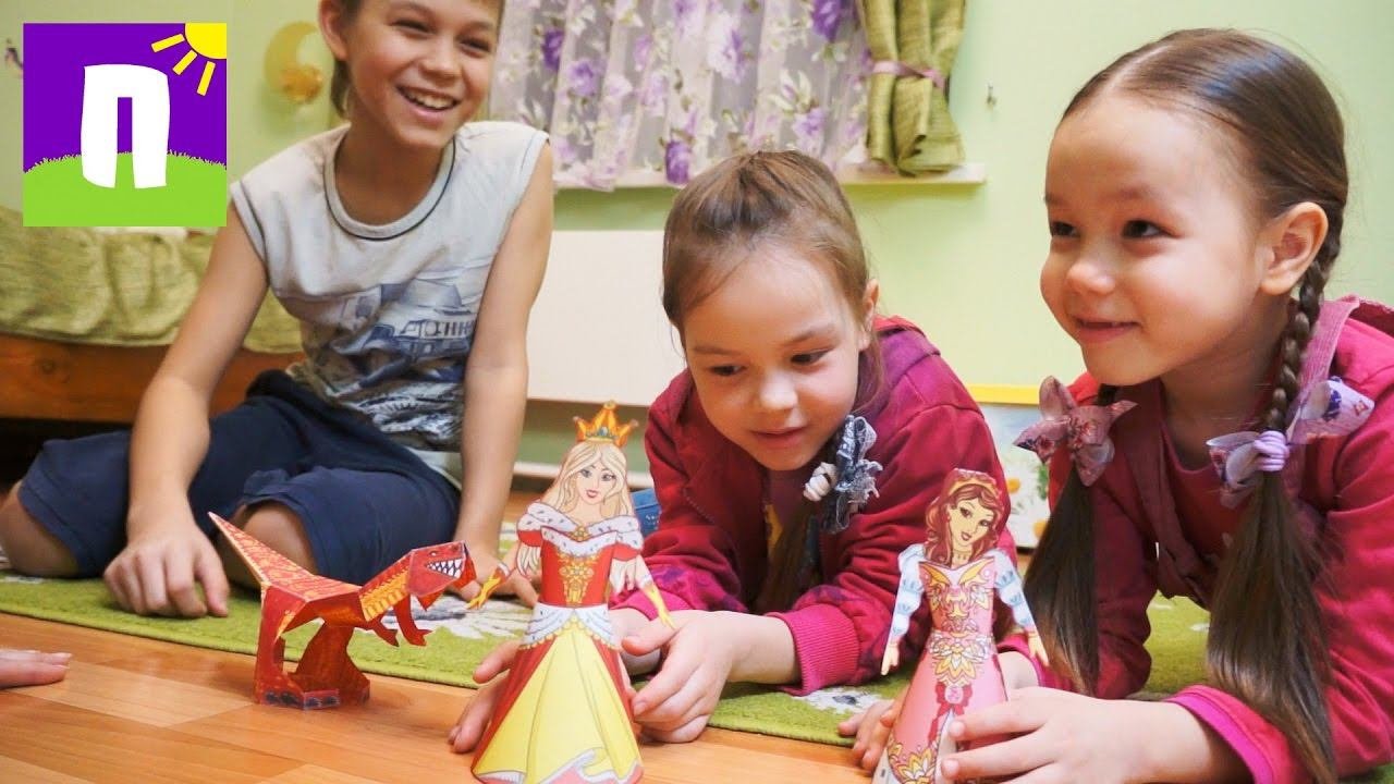 Объемные поделки из бумаги / Вырезайка