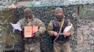 Доставили подарки для наших бойцов!