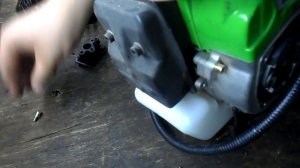 триммер плохо заводится.ремонт триммера  [Mechanik Lilian]