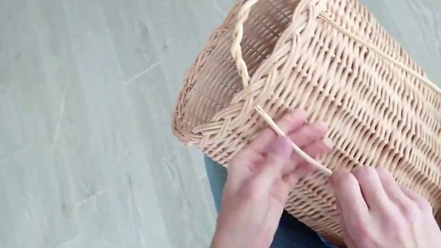 How to make a basket handle