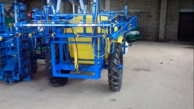 Опрыскиватель полуприцепной штанговый ОПШ-2500 смотреть онлайн