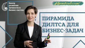 НЛП для бизнеса. Пирамида Дилтса для решения бизнес задач. Подробный разбор от Натальи Афониной.