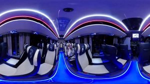 Автобус бизнес класса Фоксбас в 360° градусов