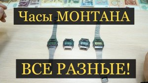 Часы МОНТАНА - БОЛЬШОЙ ОБЗОР 4-х разных моделей 7 и 16 мелодий