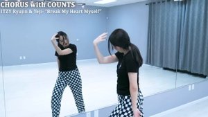 ITZY RYUJIN & YEJI  - "Break My Heart Myself" Dance Tutorial (Slow + Mirrored + Counts) | SHERO