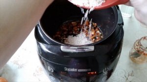 Рис с овощами в мультиварке.