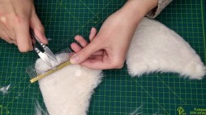 Ободок Кошачьи ушки своими руками/делаем сами/ DIY
