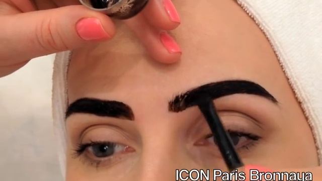 ICON Paris Bronnaya окрашивания бровей хной