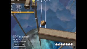 Ballance Custom Level: Blue Star 2: Industrial Area in Space (Sterd)