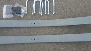 Усиление задней рессоры на  Mercedes-Benz Sprinter