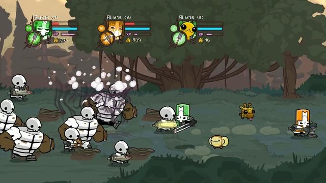 Кооперативное прохождение CASTLE CRASHERS. Игры для двоих