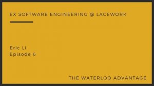 Eric Li - Ex Software Engineering @ Lacework