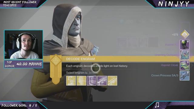Destiny All Kinds of Engrams to Open! смотреть онлайн
