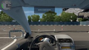 City Car Driving (обучение) - упражнение "повороты" | Logitech g29
