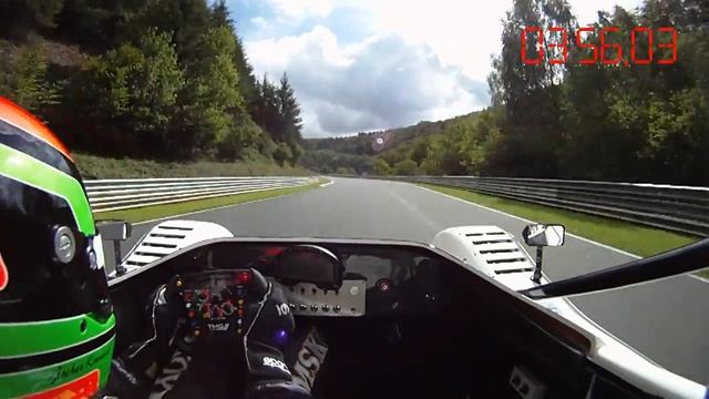 Toyota Motorsport set world record for electric vehicles on nordschleife 2011 - onboard video смотреть онлайн