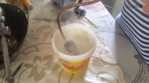 Эксперементальная вакуумная машина для отливки опок