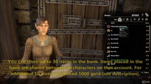 The Elder Scrolls Online: More Storage Guide (How to get more)