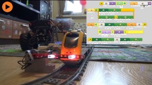 Lego #17. Lego "Powered Up" - 4 хаба в одной программе!