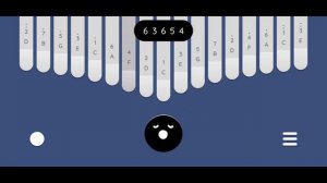 Голубой вагон калимба