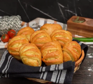 Быстрая закуска с мясным фаршем