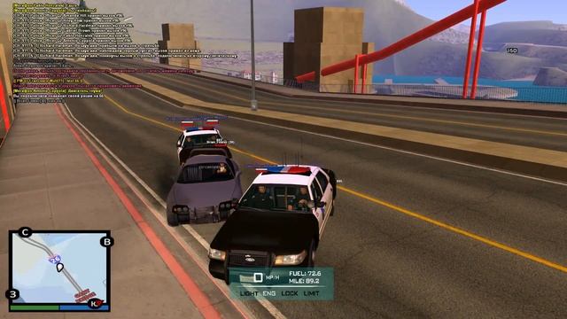 SFPD БУДНИ ПОЛИЦЕЙСКОГО, ГОНЩИКИ ФИЕРРО (GAMBIT RP) смотреть онлайн