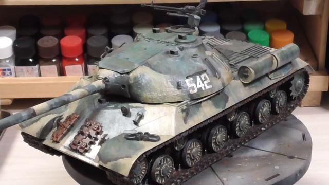 JS3 STALIN, RUSSIAN HEAVY TANK, TAMIYA 1/35, Покраска и везеринг, Часть 2.