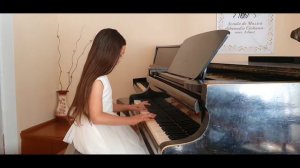 Ян Сибелиус "Этюд Ор.76    N2".Исп.:  Веремчук Андреа, 11 лет.  Муз. Школа Генадие Чобану из Единец