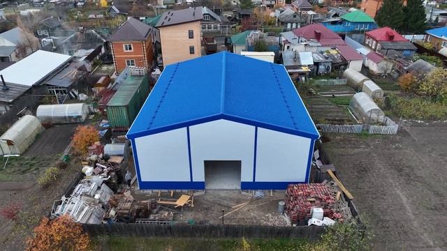 Быстровозводимый Склад из ЛСТК типа Кайман | Металлоконструкции