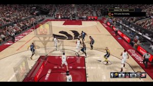 NBA 2K16. Драфт. Первая игра в Лиге
