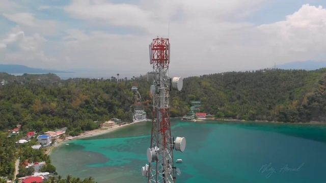 The Tower, Manual orbit using Dji Mavic Air, testing interference. смотреть онлайн