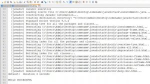 Generating Javadoc And Logging using Apache Ant