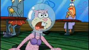 Губка Боб Кто то на кухне вместе с Сэнди 5