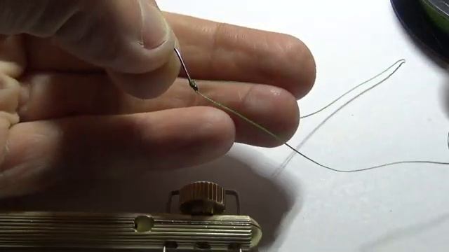 КРЮЧКОВЯЗ  Как привязать крючок