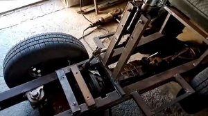 Рулевое управление на мини трактор.