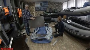 Обзор лодки REEF 320 КС (РИФ 320 КС), сборка и разборка