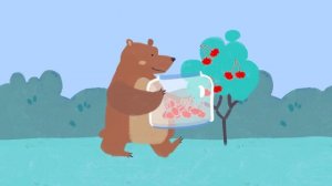 МУЛЬТФИЛЬМ ПРО МЕДВЕДЯ КОТОРЫЙ СОБИРАЛ ЯГОДЫ ДЛЯ ВАРЕНЬЯ - МУЛЬТИК ДЛЯ МАЛЫШЕЙ