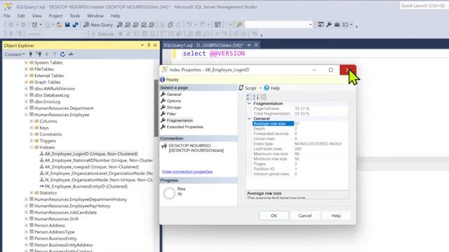 How to Reindex a SQL Database using MS SQL Server