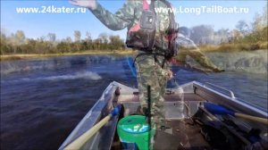 Тест лодочных моторов: Длинный Хвост- 21 л.с. и Водомёт- 25 л.с.