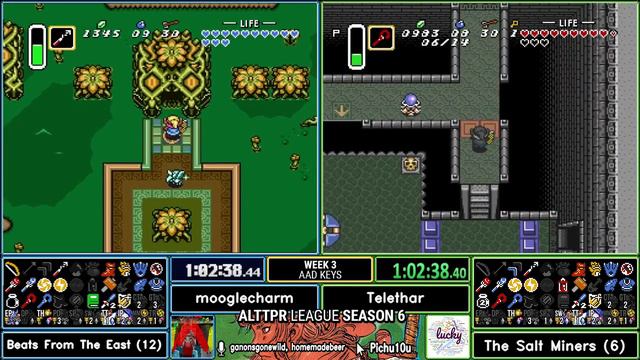 Beats From The East vs The Salt Miners. Week #3 ALTTPR League Inv S6 смотреть онлайн