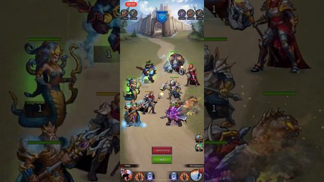 Gods&Glory - 18 level stands against 23 in a battle смотреть онлайн