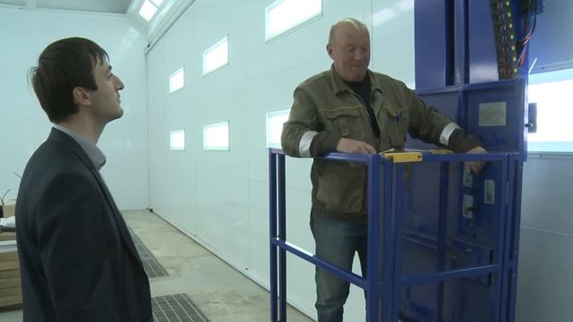 Презентация покрасочной камеры на заводе Daewoo (г. Назрань) смотреть онлайн