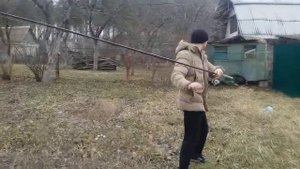 Фидер.Фидерный заброс.Тренировка заброса фидером.