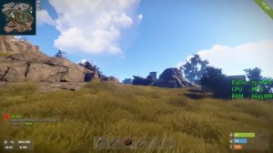 AMD Radeon RX 470 -- Intel Core i3-4160 -- Rust FPS test