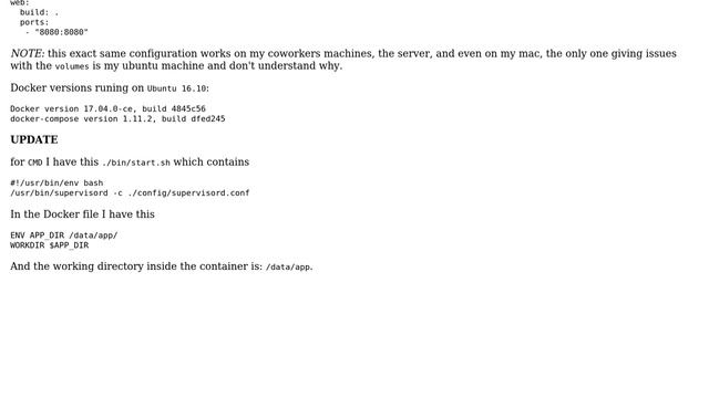 DevOps & SysAdmins: Docker compose errror when mounting the volumes смотреть онлайн