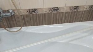 Стык между ванной и плиткой - лучший способ