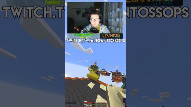 Жёлтый муд@к 2 / Minecraft / СТРИМ #shorts #alesantossops #смешно #приколы #рек #фэйлы #игры